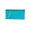 PVC Translucent Colored Pencil Bag with Glitter